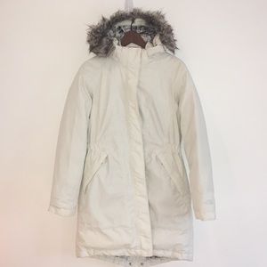NORTH FACE Down White winter parka coat jacket